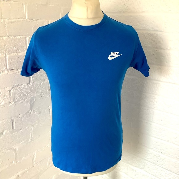 Nike Other - Nike Crew Neck T Shirt - Size S - Royal Blue - Cotton - P2P 19”